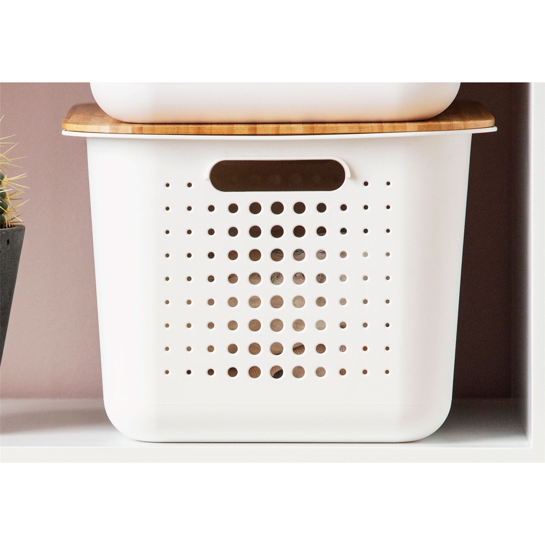 White GRELVUX Basket - Deep - Image 2