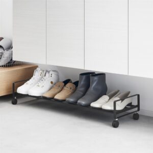 Compact Shoe Rack with Castors