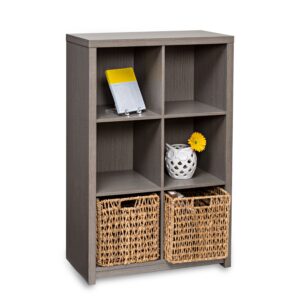 Laminate 6-Cube Organizer - Gray