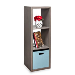 Laminate 3-Cube Organizer - Gray