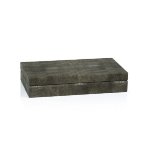 Faux Stingray Leather Storage Box