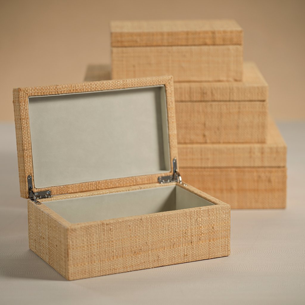 Grasscloth Storage Box - Image 2