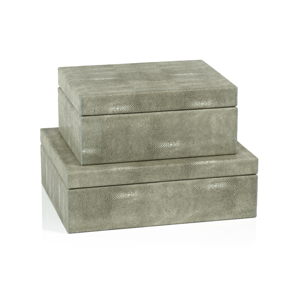 Shagreen Leather Storage Box - Image 3