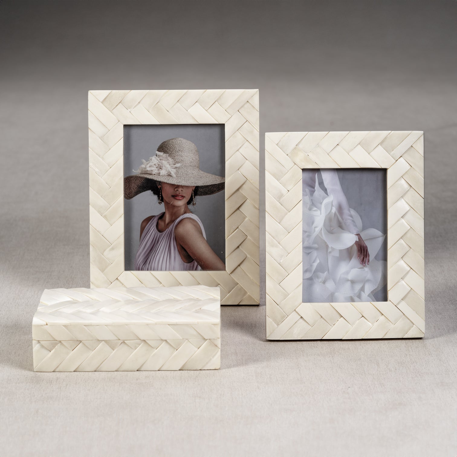 Bone Braided Storage Box - Image 3