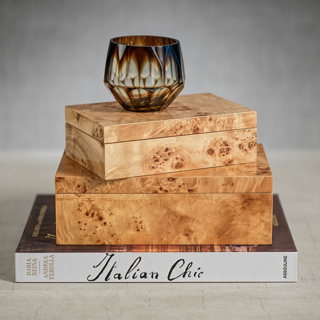 Burlwood Storage Box - Image 2