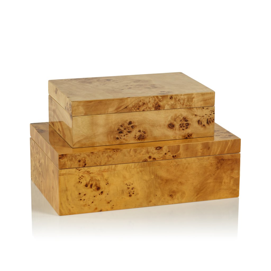 Burlwood Storage Box - Image 3