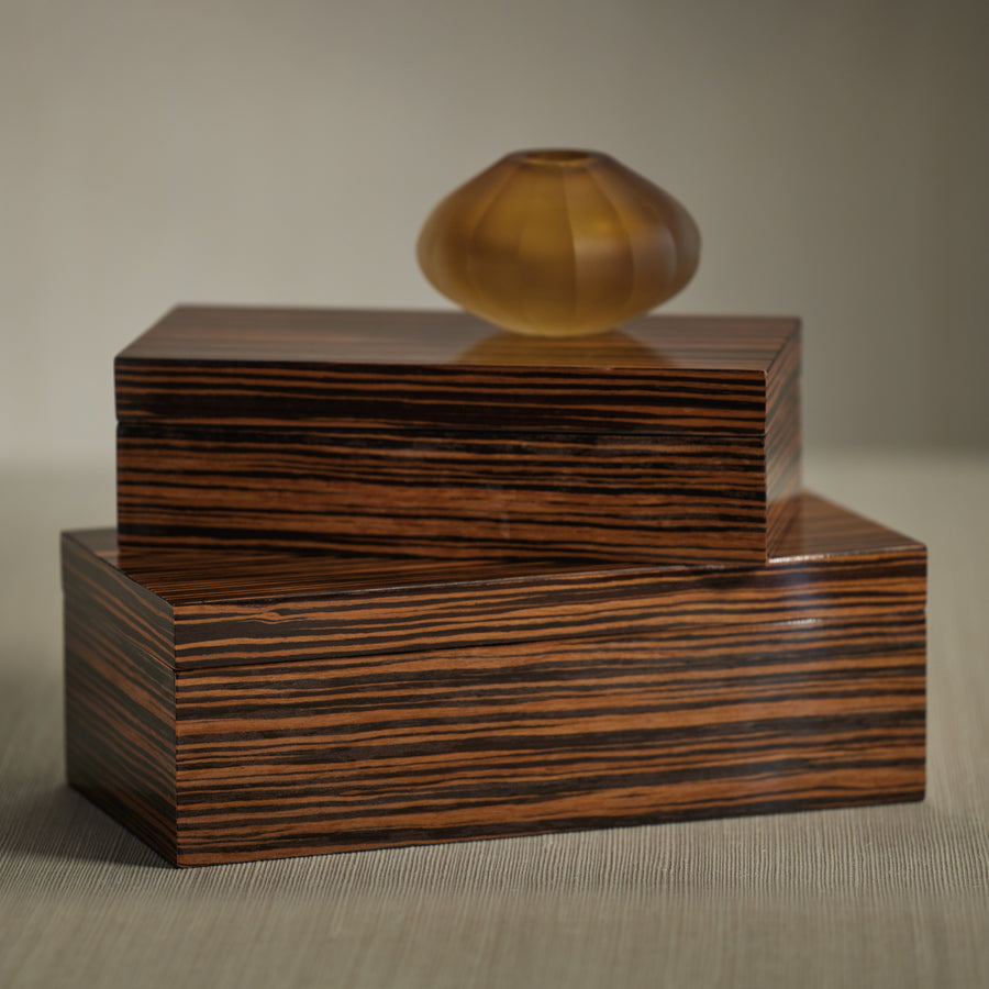Ebony Veneer Storage Box - Image 2