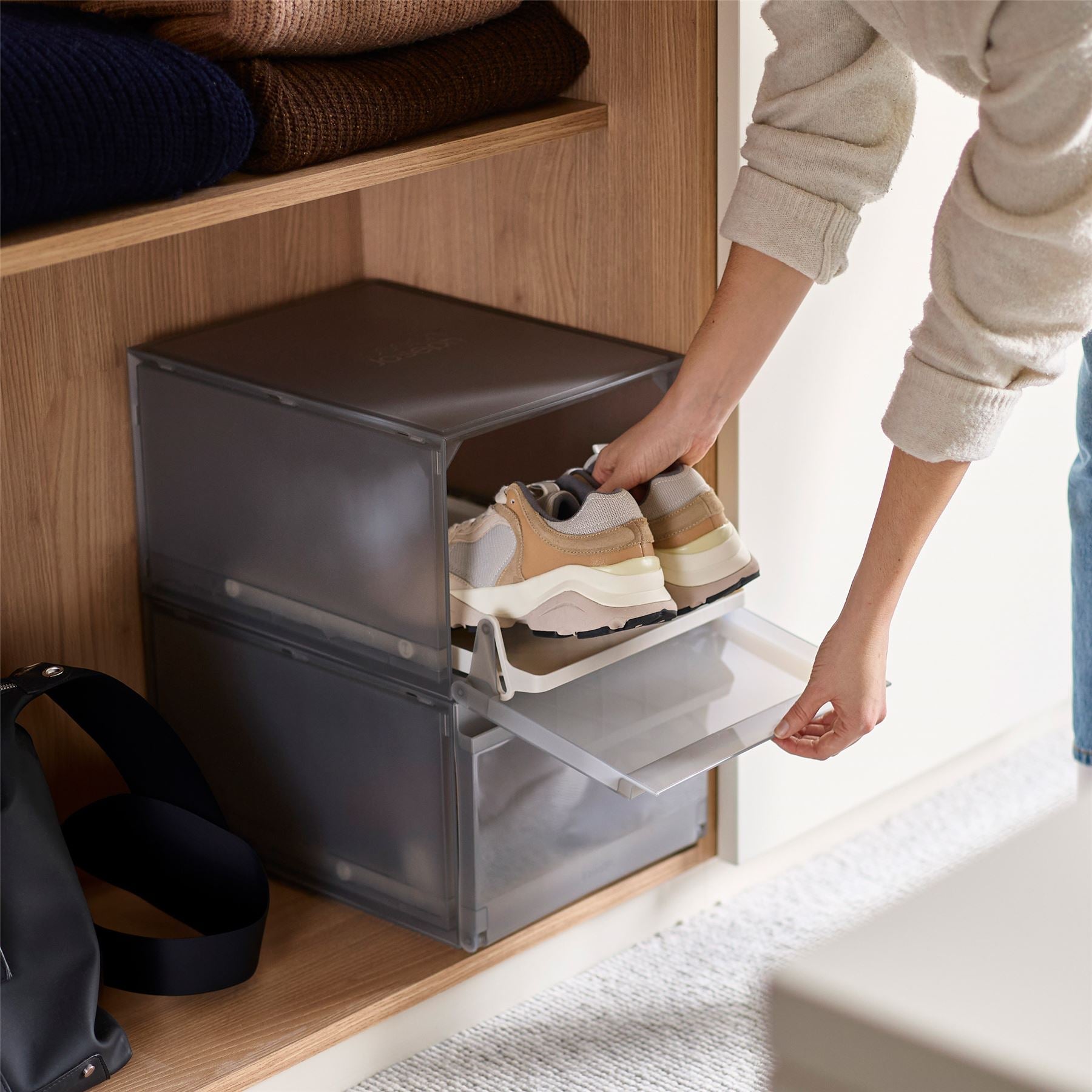 Joseph Joseph Shoecase Premium Shoe Storage Box - Set Of 2
