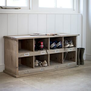 Farnworth Shoe Storage Locker & Bench