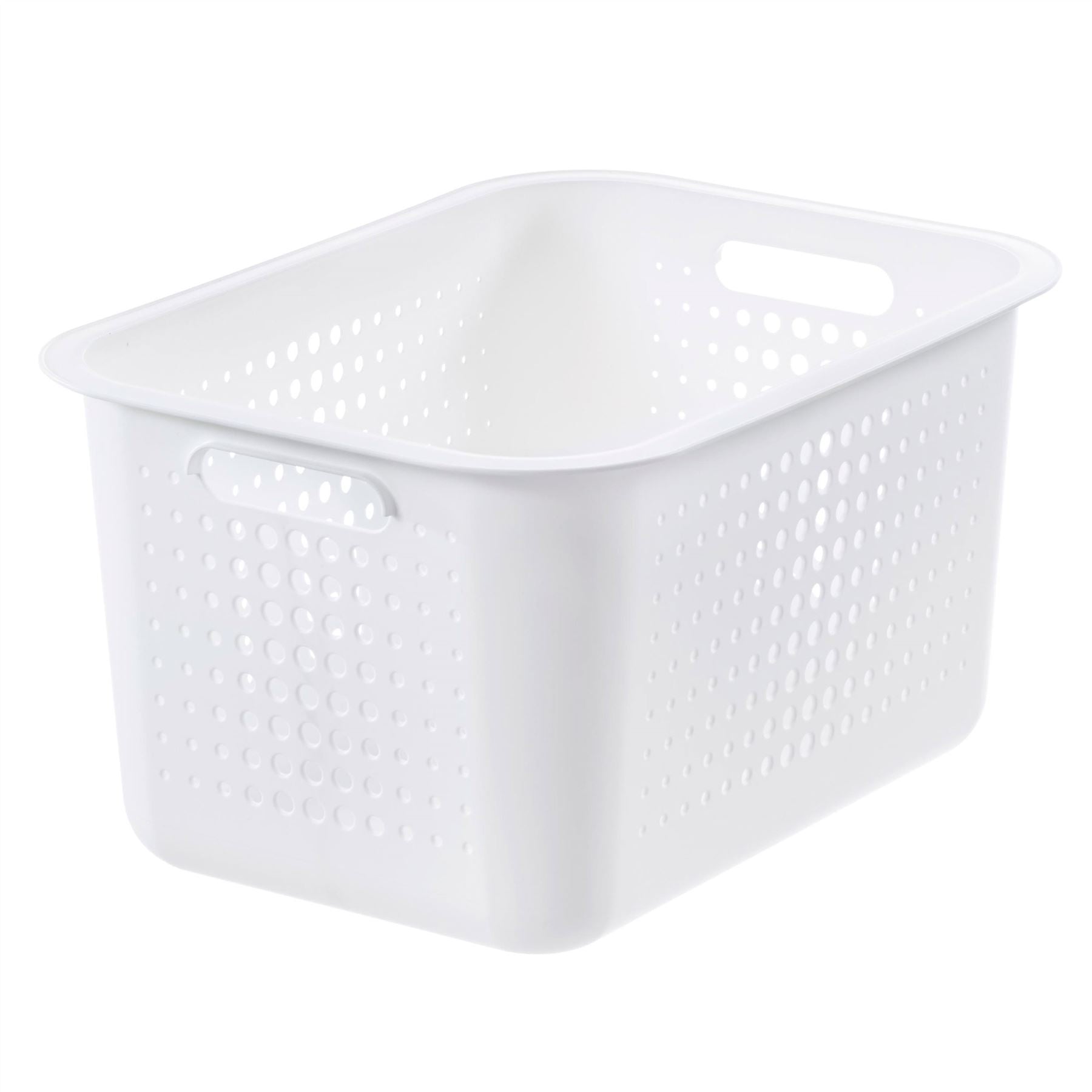 White GRELVUX Basket - Deep - Image 3
