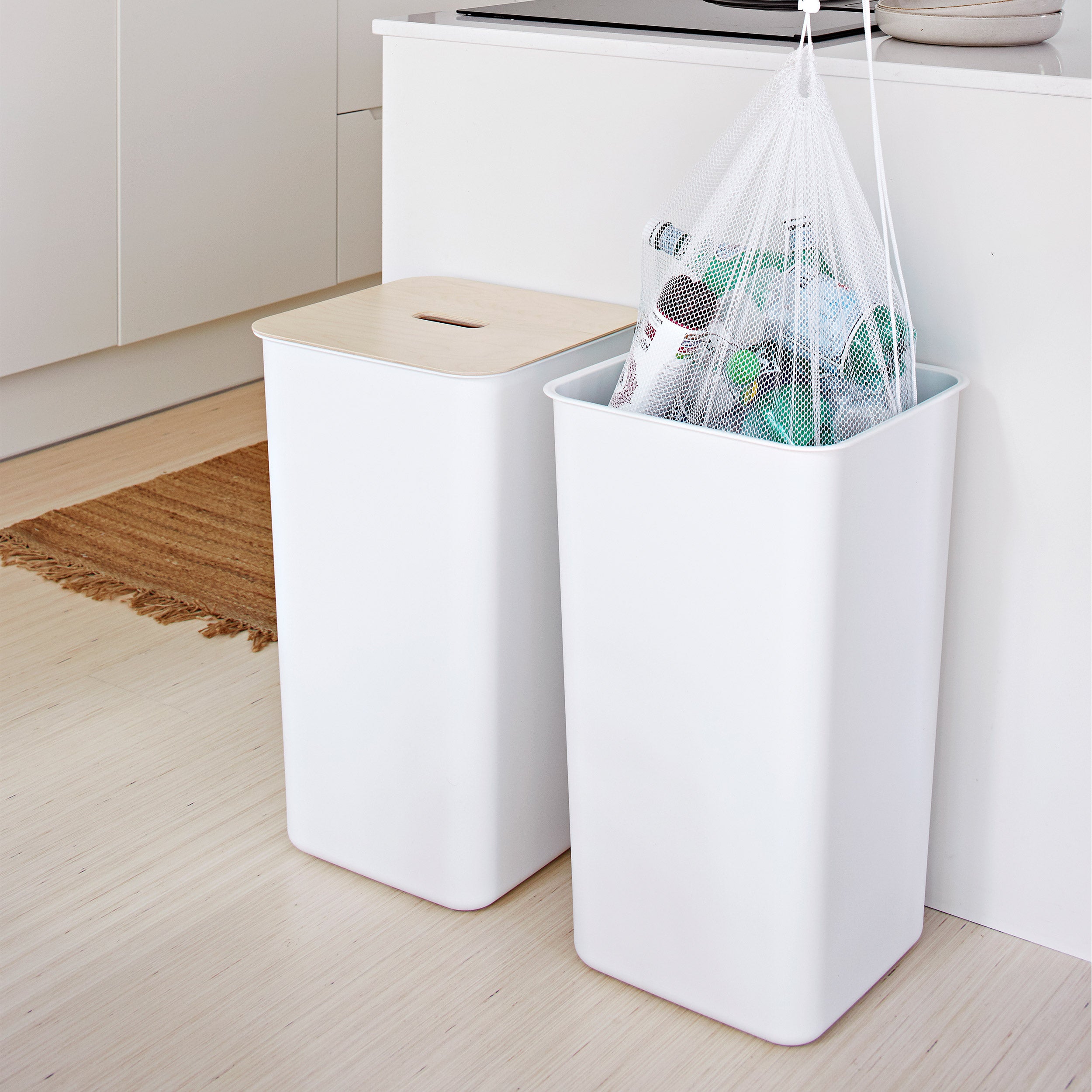 Slimline Recycle Bin GRELVUX Collect 53L - Image 6