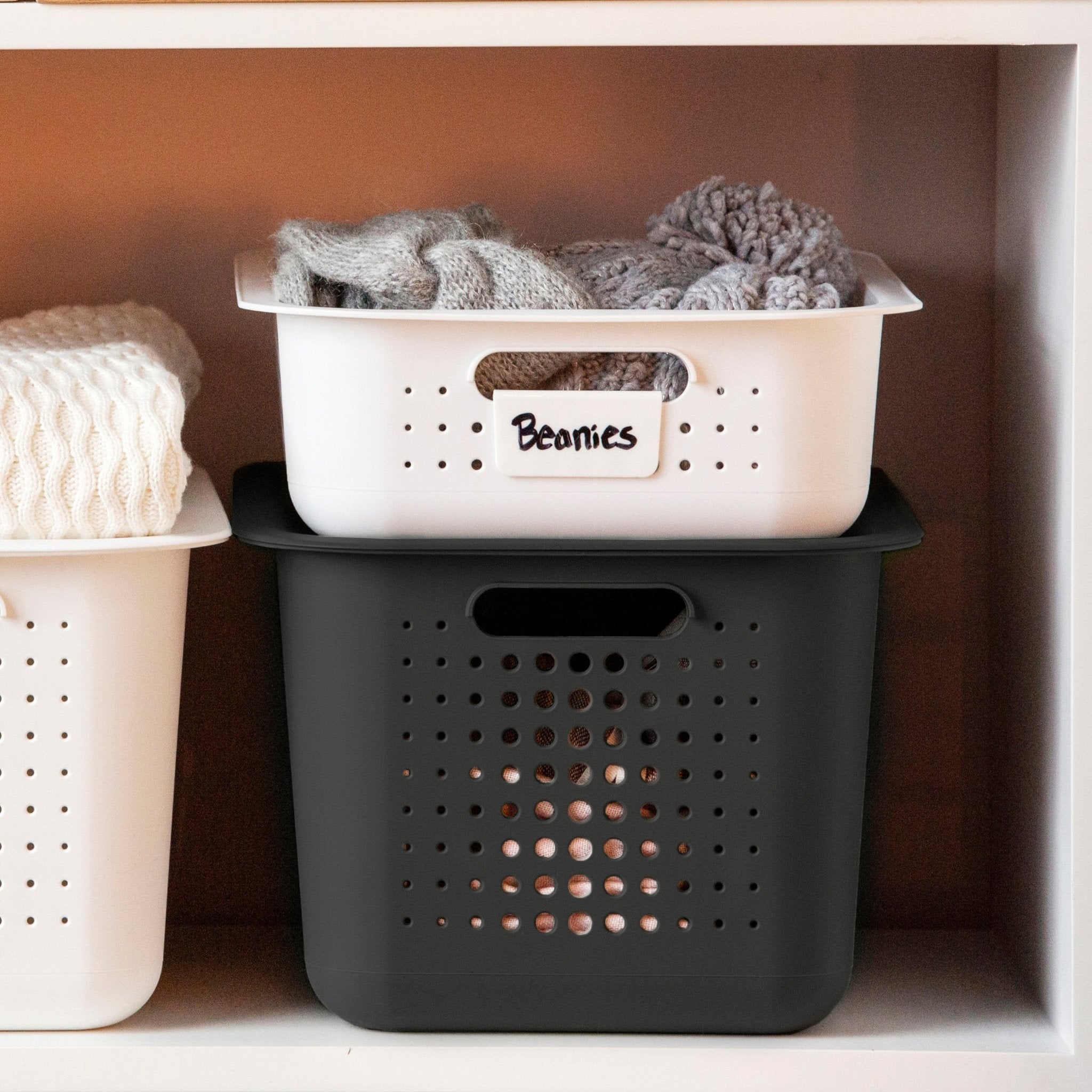 Dark Grey GRELVUX Baskets - Image 4